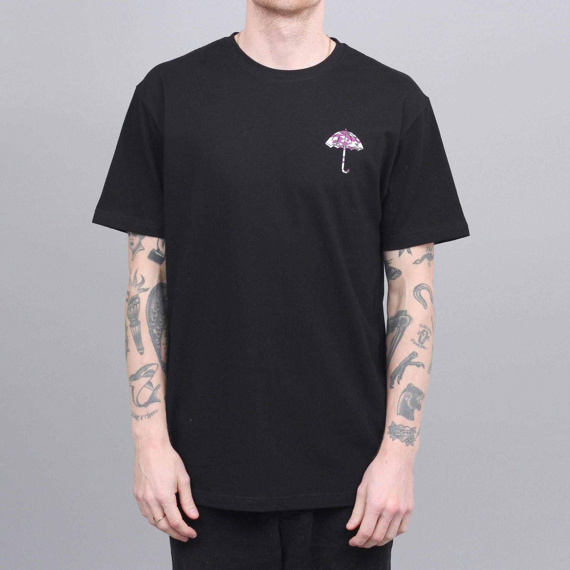 Helas Umbrella Camo T-Shirt Black