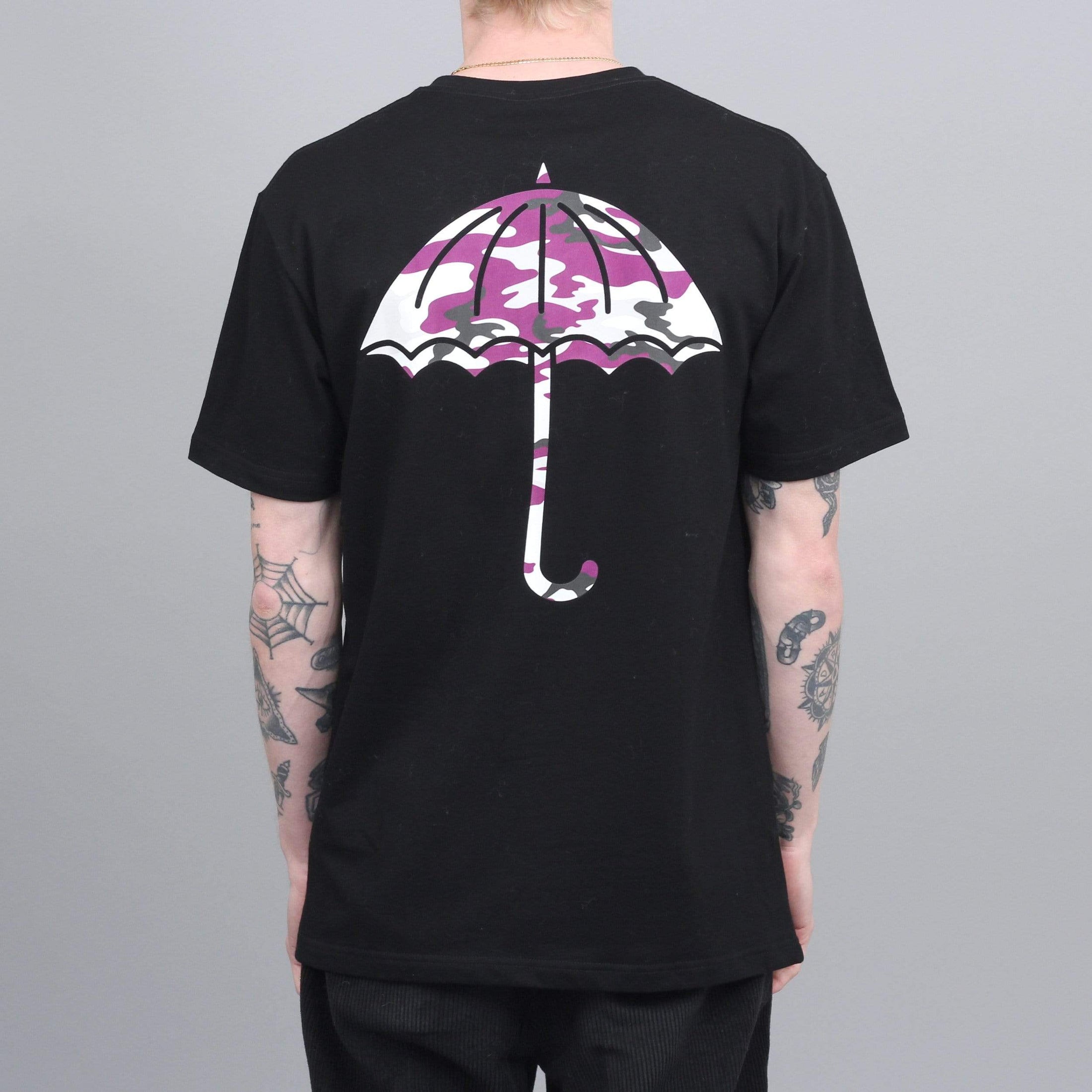 Helas Umbrella Camo T-Shirt Black