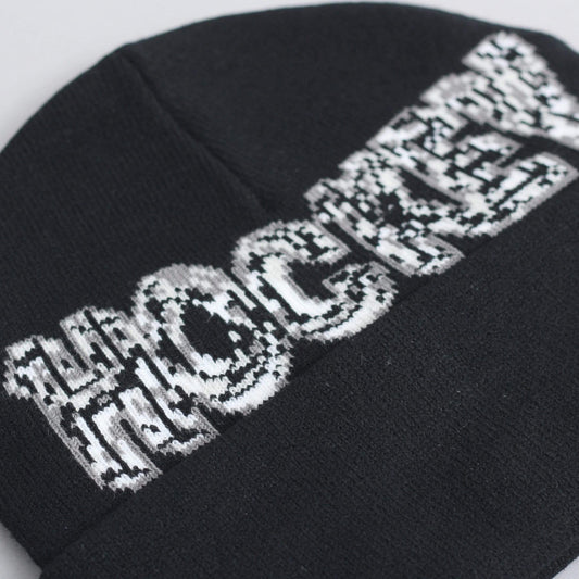 Hockey Ice Beanie Black