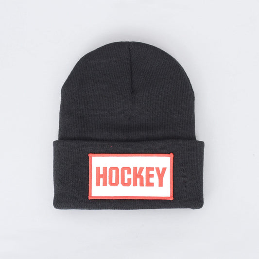 Hockey Patch Beanie Black