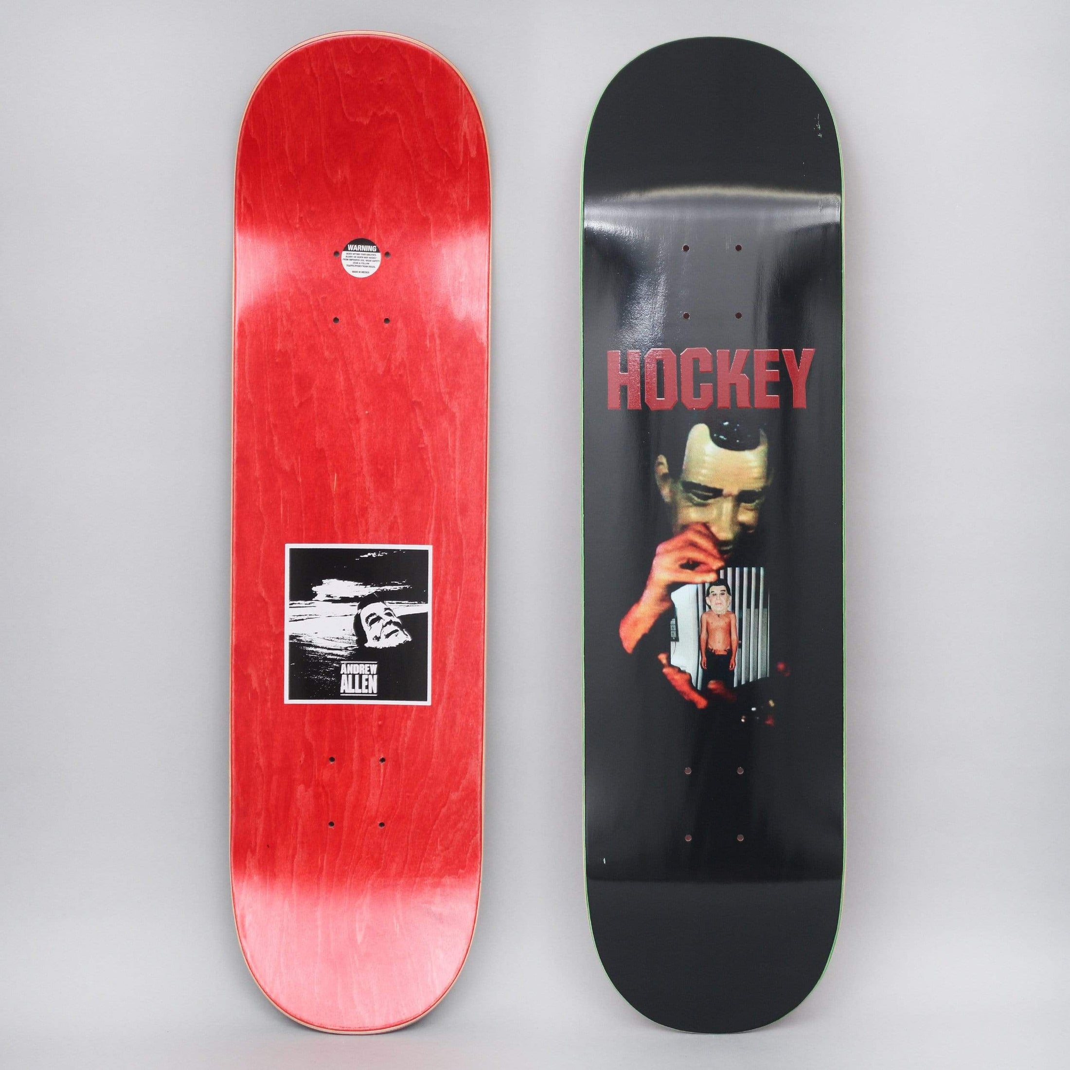 Hockey 8.25 Andrew Allen Point Break Skateboard Deck Black