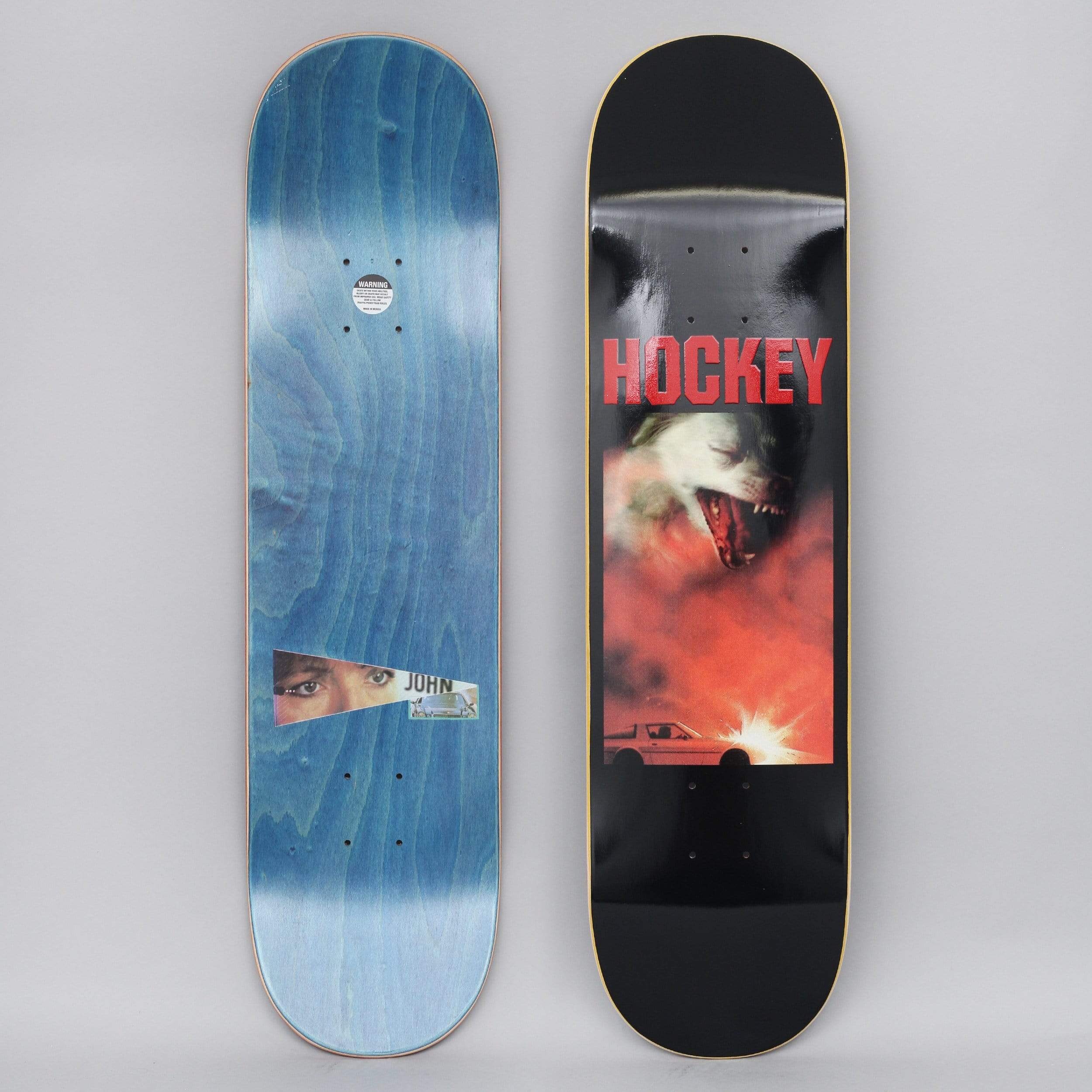 スケートボード Hockey Corvette 8 Hockey 8.5 John Fitzgerald Corvette Skateboard Deck Black – Slam