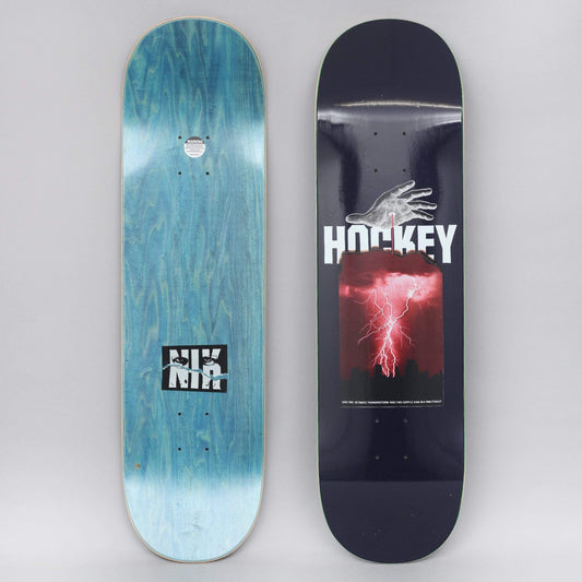 Hockey 8.5 Stain Side Two Skateboard Deck Navy