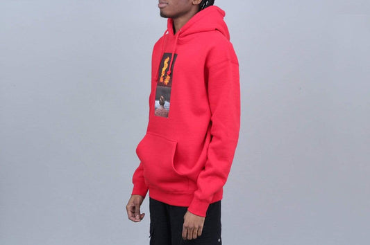 Hockey View Hood Red