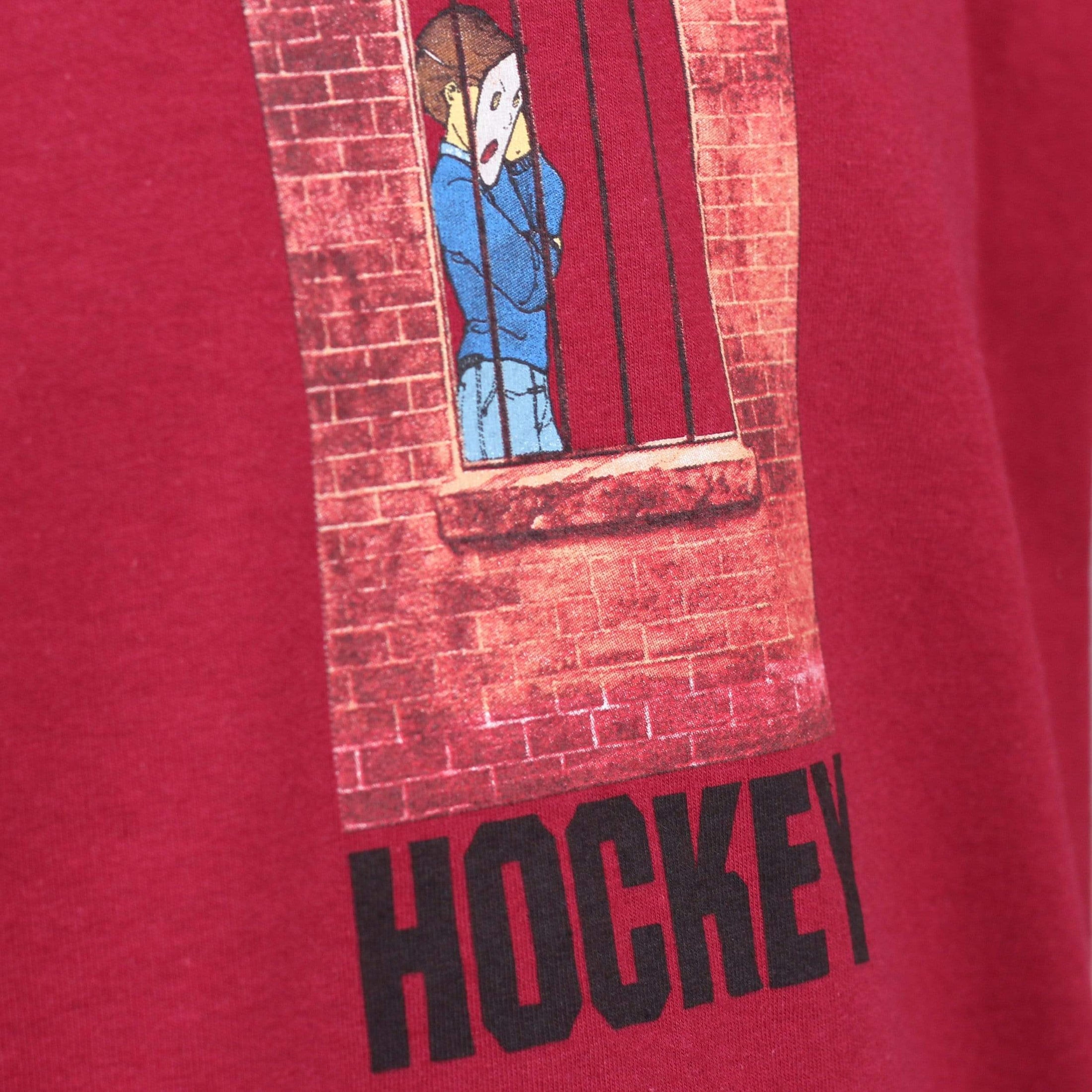 Hockey Behind Bars T-Shirt Red