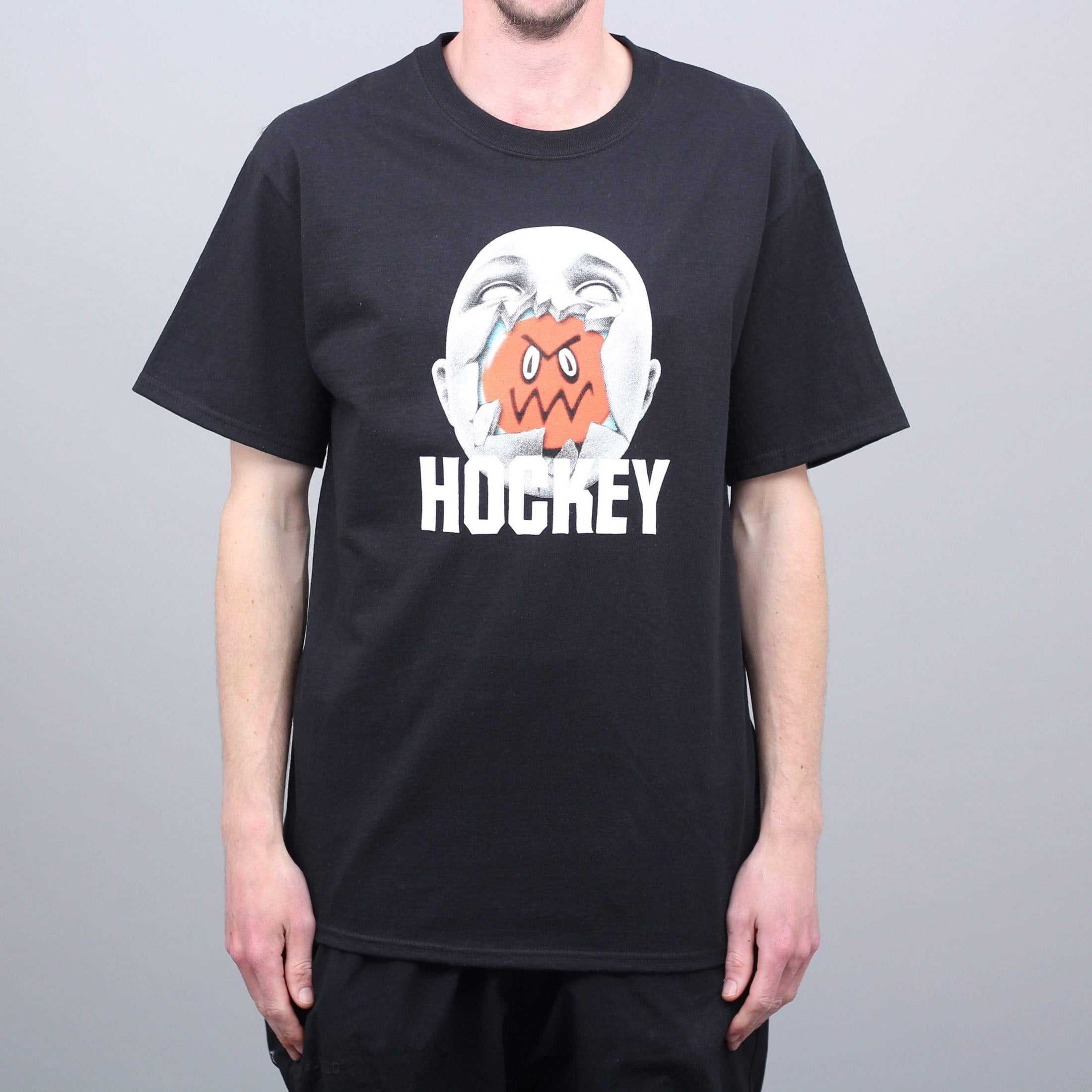 Hockey Broken Face T-Shirt Black