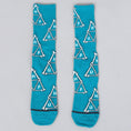 Load image into Gallery viewer, HUF Boner Triangle Socks Biscay Bay
