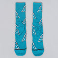 Load image into Gallery viewer, HUF Boner Triangle Socks Biscay Bay
