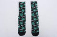 Load image into Gallery viewer, HUF Plantlife Green Buddies 2 Socks Black

