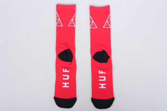 HUF Triple Triangle Socks Apple