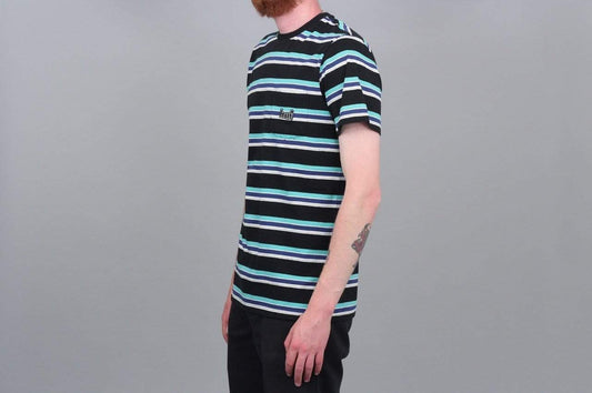 HUF 1993 Stripe Knit T-Shirt Black
