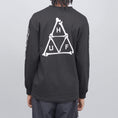 Load image into Gallery viewer, HUF Boner Triple Triangle Longsleeve T-Shirt Black
