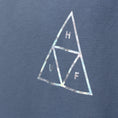 Load image into Gallery viewer, HUF Hologram T-Shirt Blue Mirage
