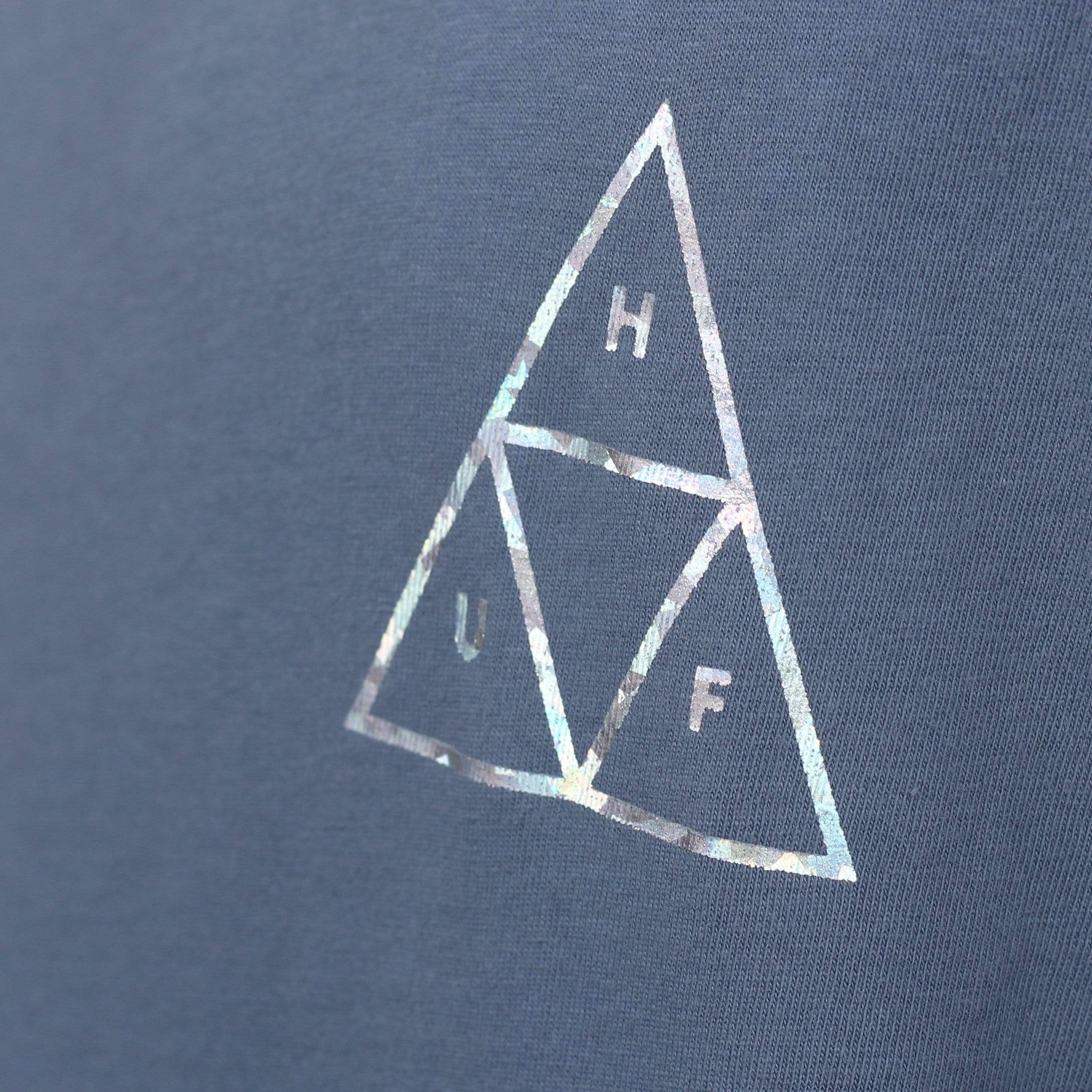 HUF Hologram T-Shirt Blue Mirage