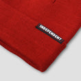 Load image into Gallery viewer, Independent Bar Beanie Cardinal Red
