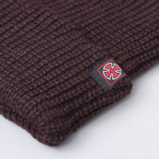 Independent Edge Beannie Beanie Chocolate