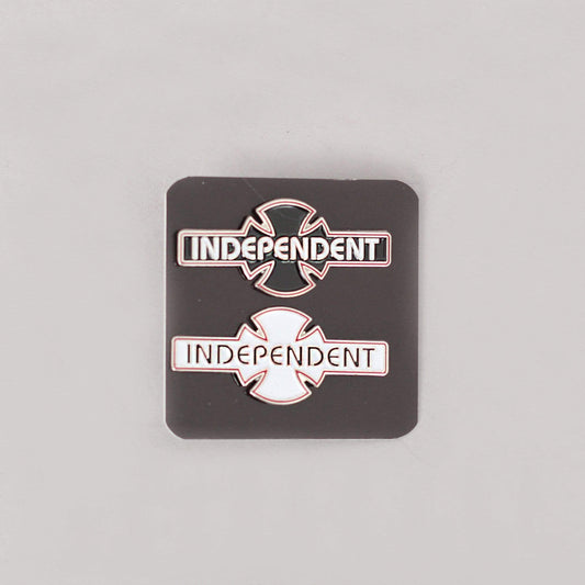 Independent O.G.B.C Pin Set Black / White