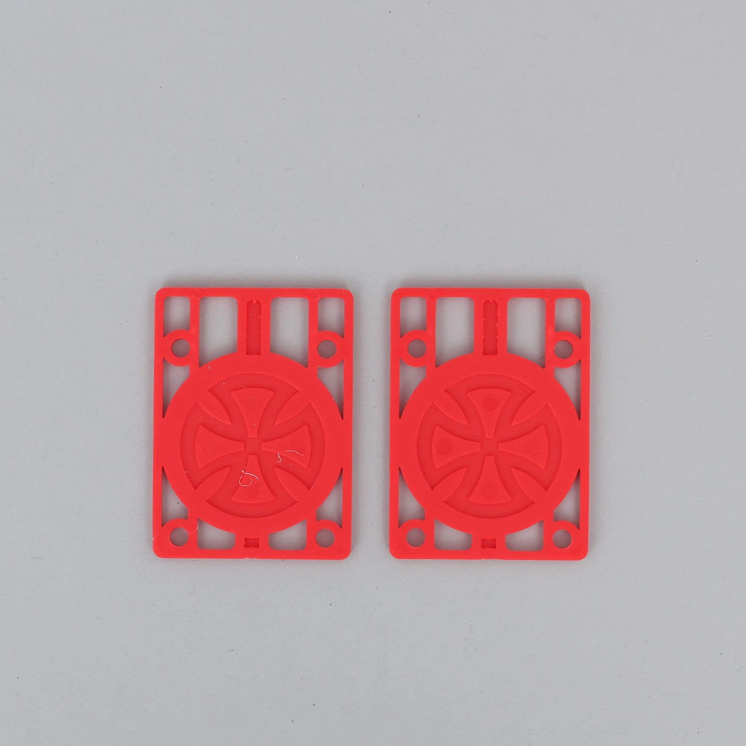 Independent 1/8 Riser Pads Red Slam City Skates