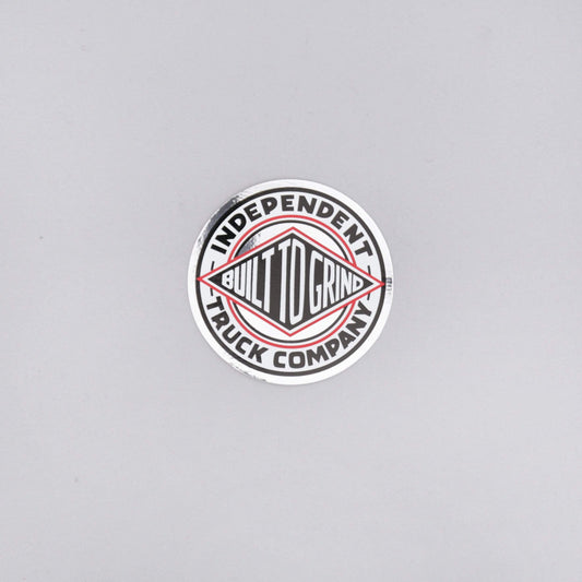 Independent BTG Summit Sticker Silver
