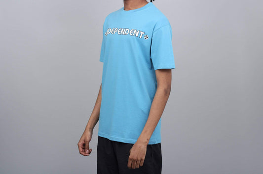 Independent Bar Cross T-Shirt Carolina Blue