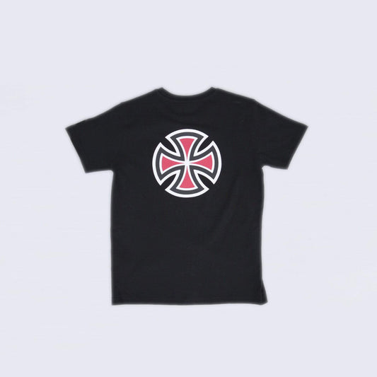 Independent Bar Cross Kids T-Shirt Black