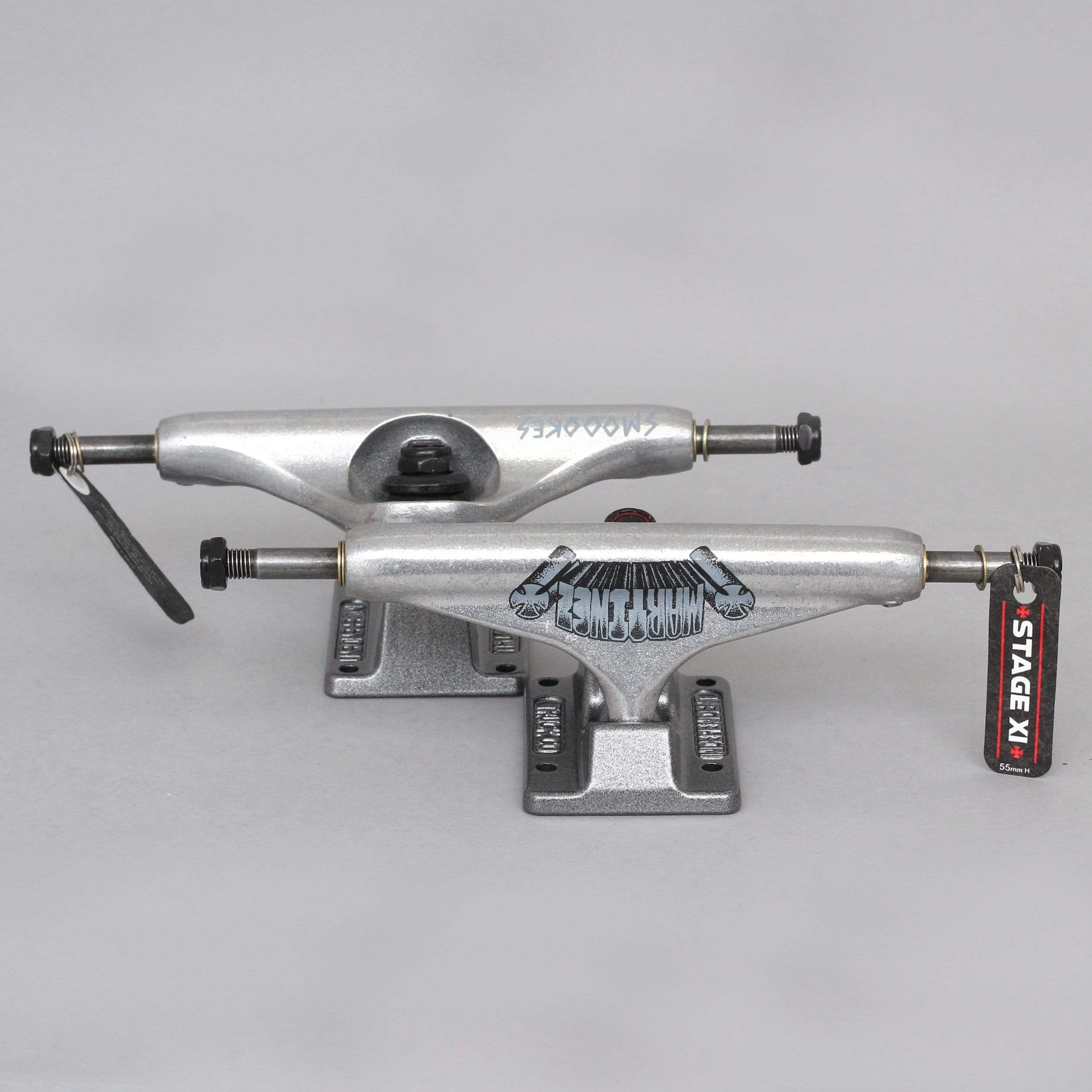 Independent 159 Stage 11 Milton Martinez Skateboard Trucks Silver / Grey (Pair)
