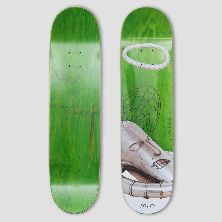 Isle 8 Sylvain Kira Freije Artist Series Skateboard Deck Green Slam