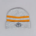 Load image into Gallery viewer, Krooked Arketype Beanie Heather Grey / Gold
