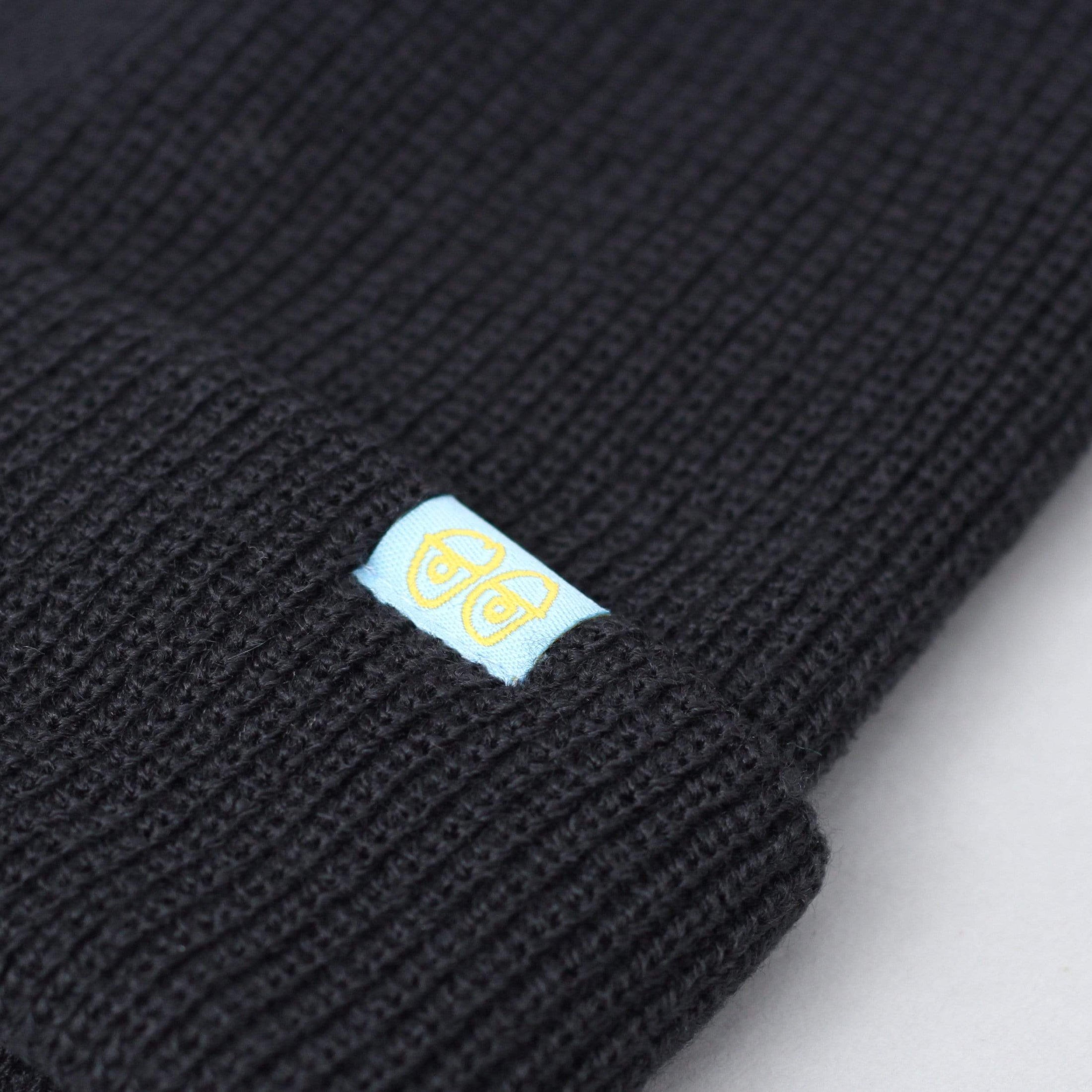 Krooked Eyes Clip Beanie Navy