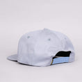 Load image into Gallery viewer, Krooked Krooked Eyes Fill Snapback Cap Light Blue / Yellow
