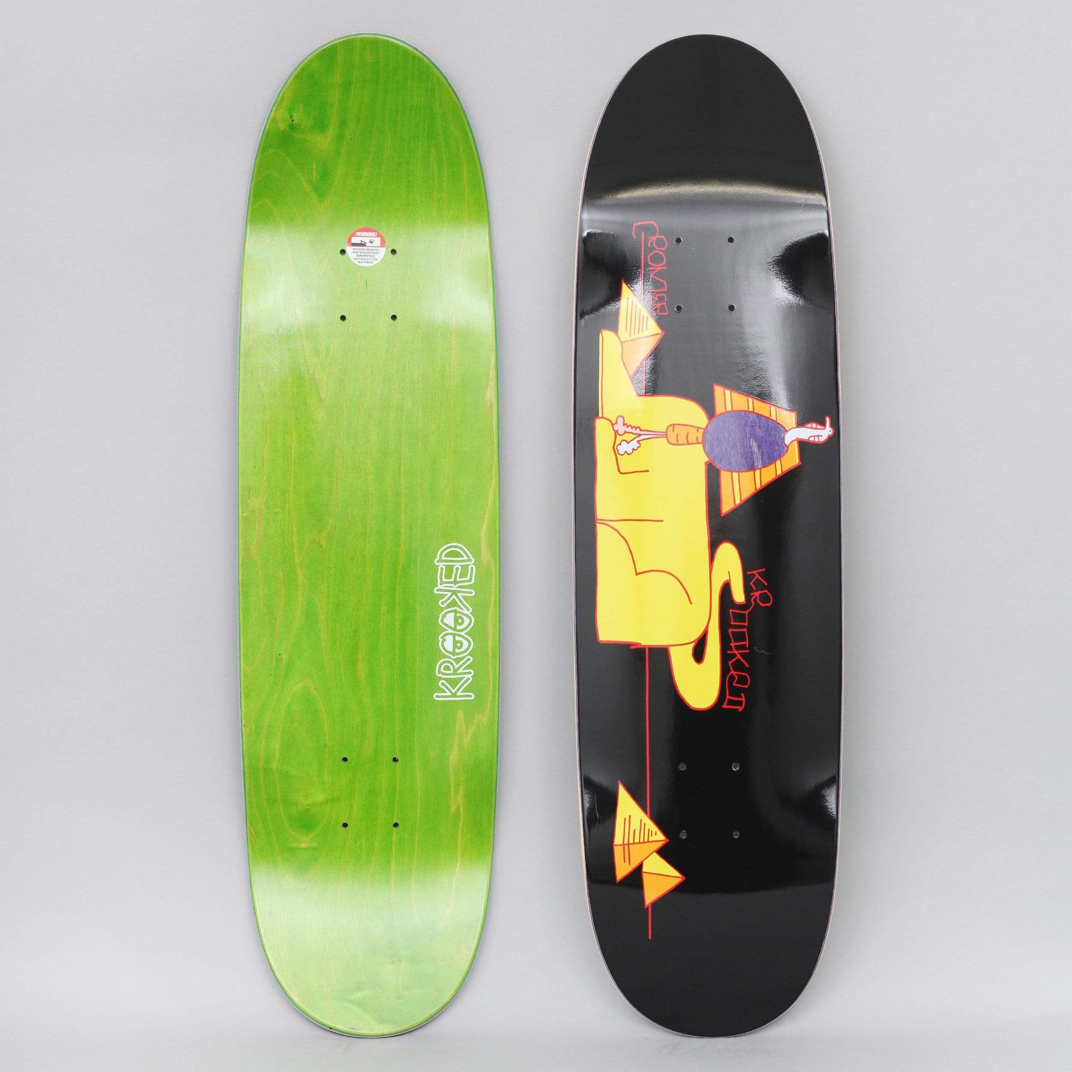 Krooked 8.38 Cromer Sfinkgx Skateboard Deck Black