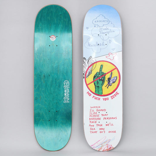 Krooked 8.62 Gonzales Nofu Zone Skateboard Deck