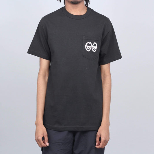 Krooked Strait Eyes T-Shirt Black / White