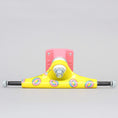 Load image into Gallery viewer, Krux 8 Odd Future Donut Standard Skateboard Trucks Yellow / Pink (Pair)

