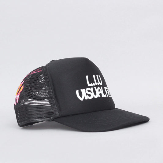 Life Is Unfair Visual FX Trucker Cap Black