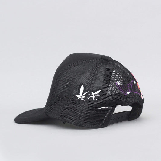 Life Is Unfair Visual FX Trucker Cap Black