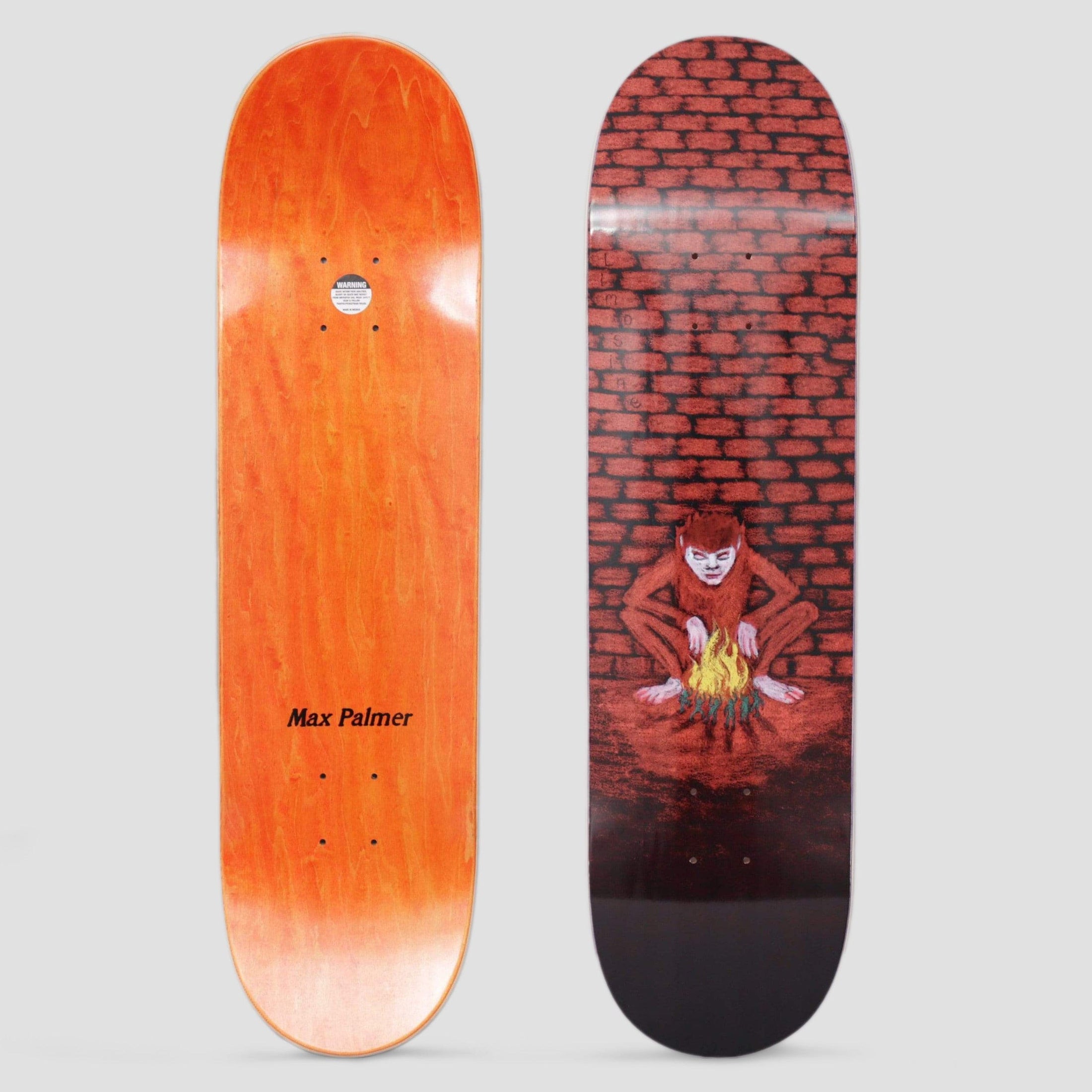 Limosine 8.25 Max Palmer Lord Of Rats Skateboard Deck Red