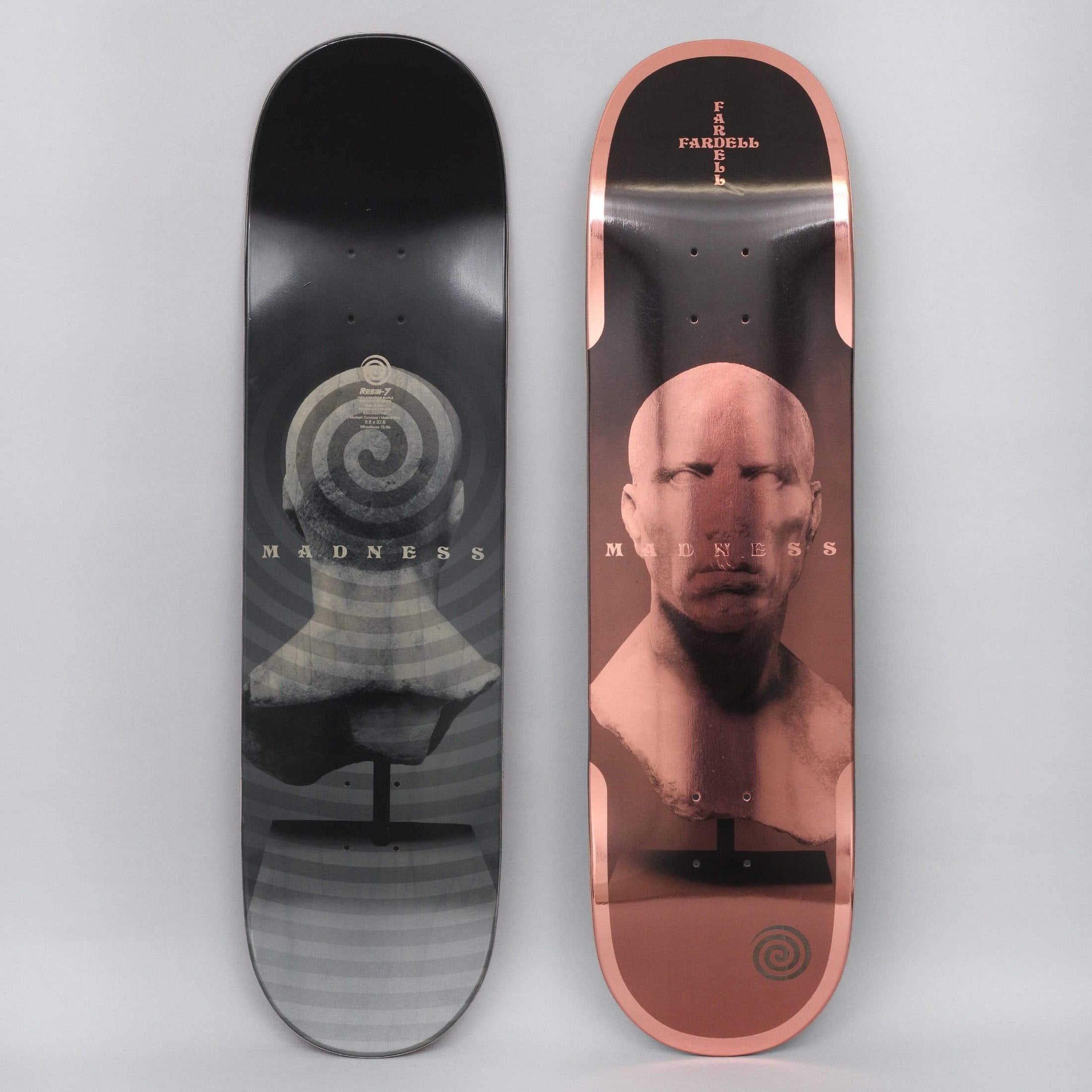 Madness 8.5 Jack Fardell Trauma Skateboard Deck Bronze