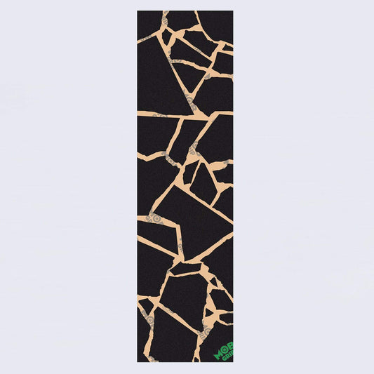MOB 9 Scraps Graphic Griptape Black / Clear