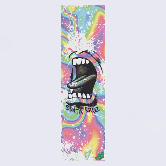 MOB X Santa Cruz 9 Big Mouth Splatter Graphic Griptape