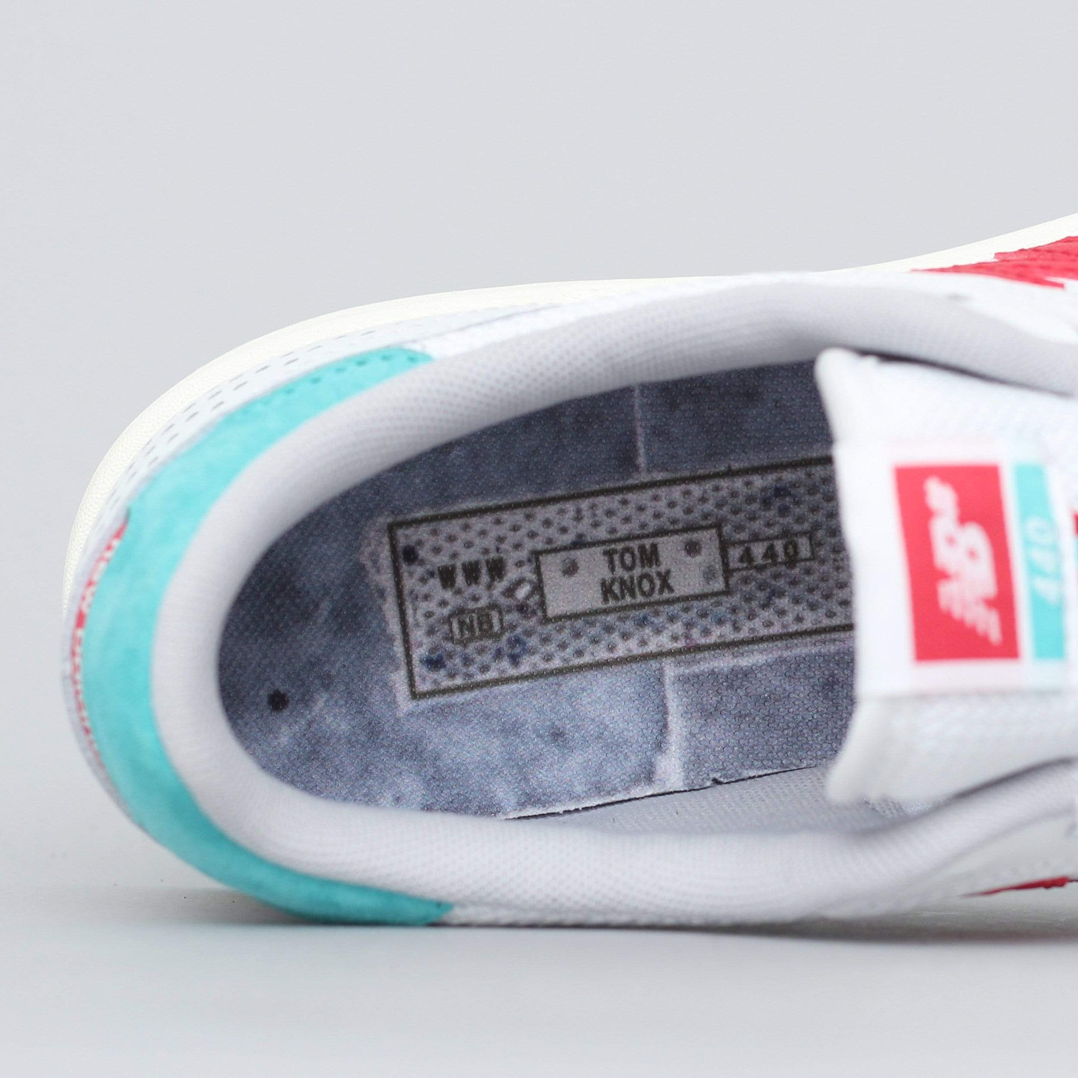 New Balance 440 Tom Knox Shoes White / Teal