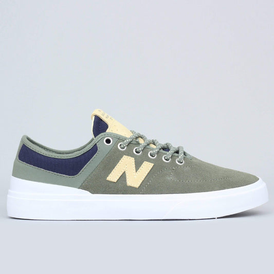 New Balance NM379 Shoes Olive / Yellow - Marius Syvanen