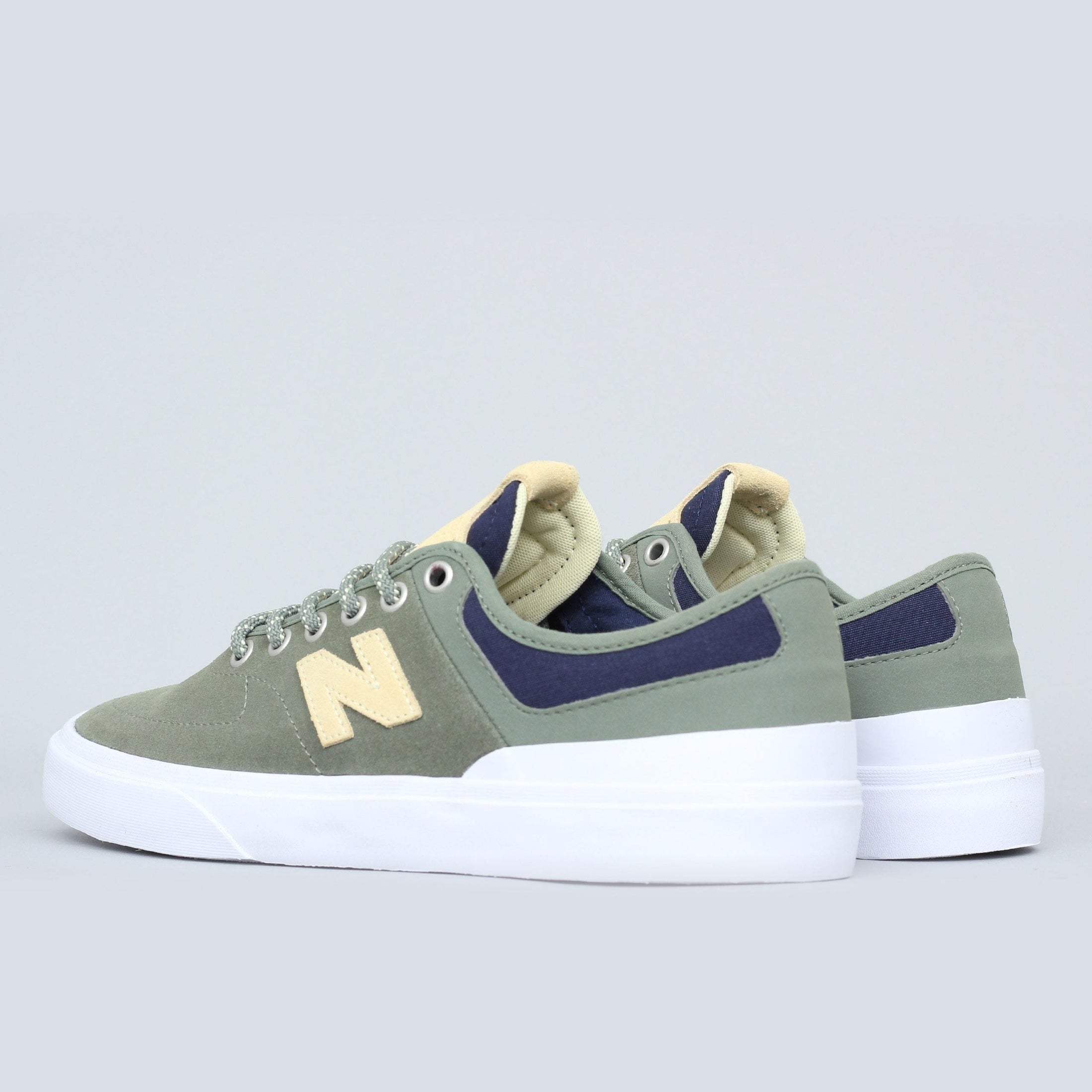 New Balance NM379 Shoes Olive / Yellow - Marius Syvanen