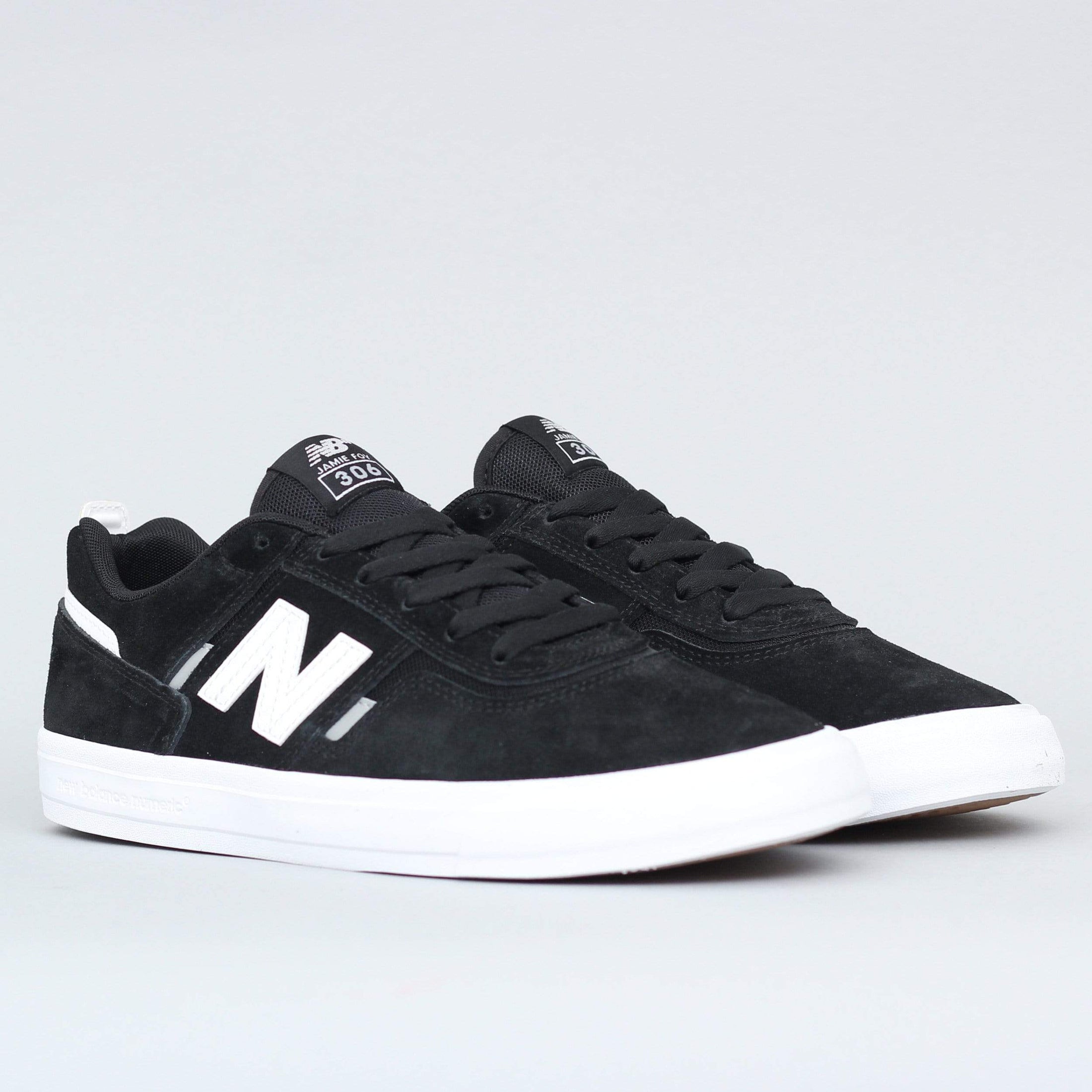 New Balance Numeric 306 Shoes Black / White