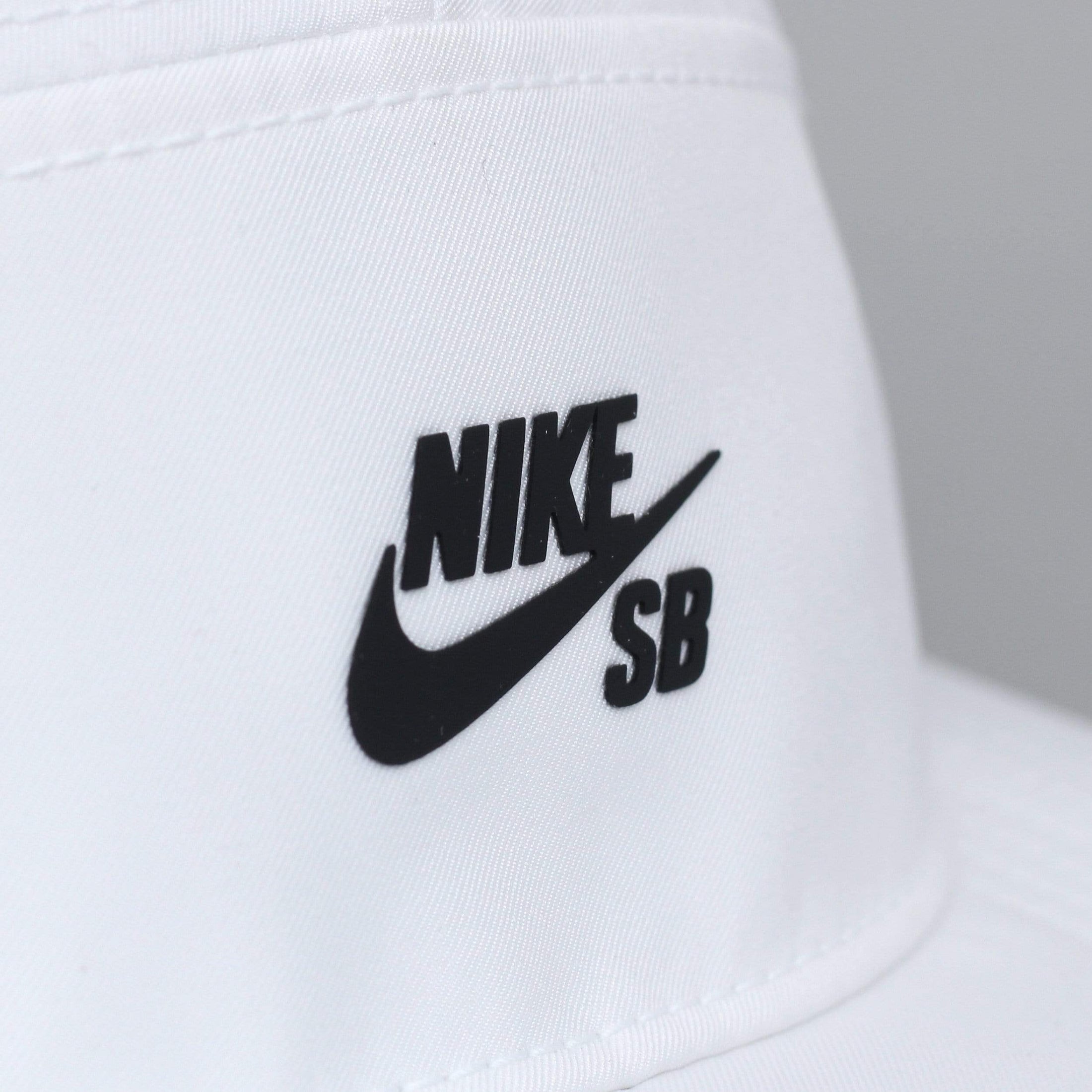 Nike SB X Ben G 5 Panel Cap White
