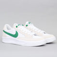 Load image into Gallery viewer, Nike SB Adversary Shoes White / Pine Green - White - White
