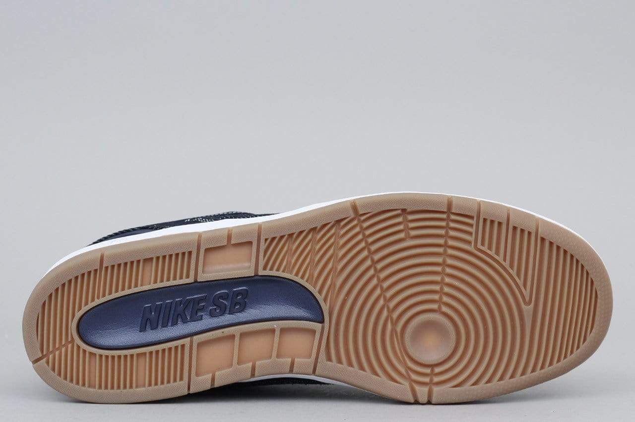 Nike SB Air Force II Low QS Shoes Binary Blue / Binary Blue - White