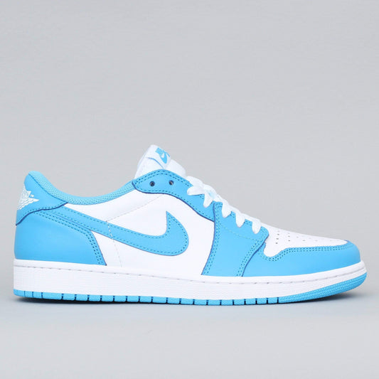 Nike SB Air Jordan 1 Low QS Shoes Dark Powder Blue / Dark Powder Blue