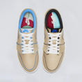 Load image into Gallery viewer, Nike SB Air Jordan 1 Low QS Shoes Desert Ore / Royal Blue - Dark Powder Blue
