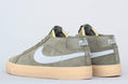 Load image into Gallery viewer, Nike SB Blazer Chukka Shoes Medium Olive / Gum Light Brown / Light Armoury Blue
